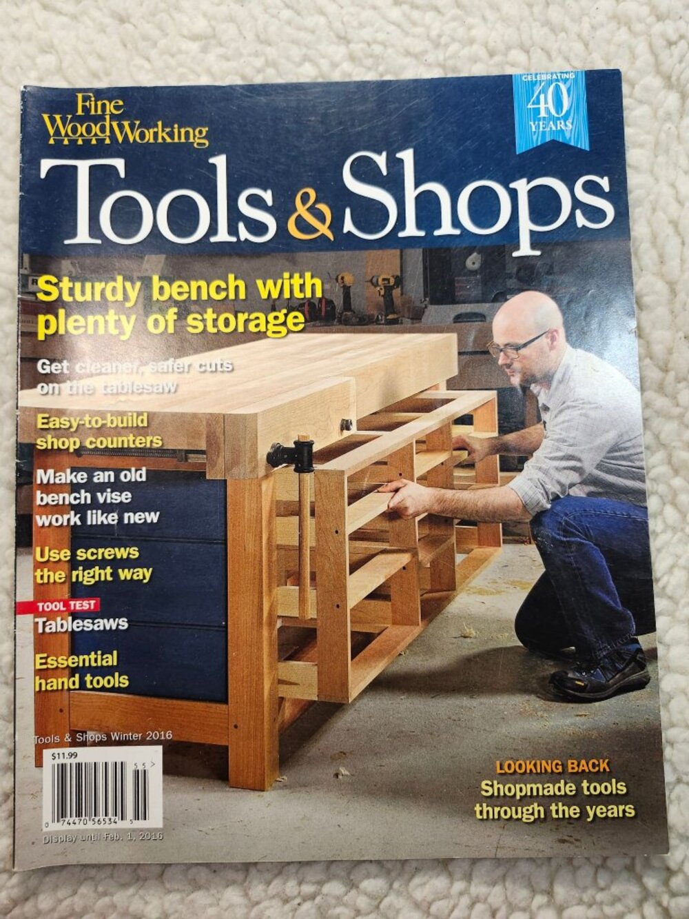 Fine Woodworking Tools & Shops Magazine Winter 2016 Issue Shop Tips